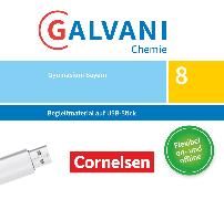 Produktbild: Galvani, Chemie f&uuml;r Gymnasien, Ausgabe B - F&uuml;r naturwissenschaftlich-technologische Gymnasien in Bayern - Neubearbeitung, 8. Jahrgangsstufe, Unterrich