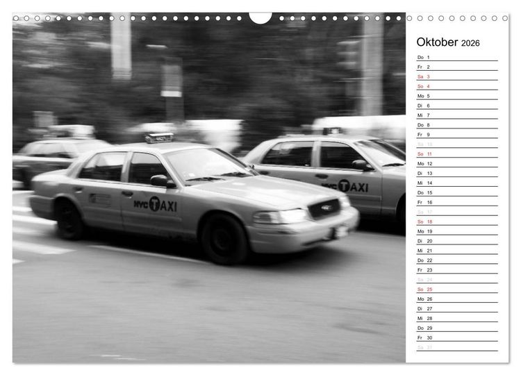 Produktbild: New York (Wandkalender 2026 DIN A3 quer), CALVENDO Monatskalender