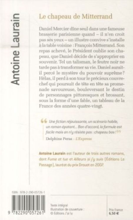Produktbild: Le chapeau de Mitterrand