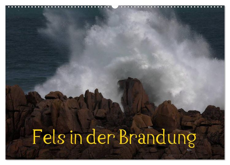 Produktbild: Fels in der Brandung (Wandkalender 2026 DIN A2 quer), CALVENDO Monatskalender