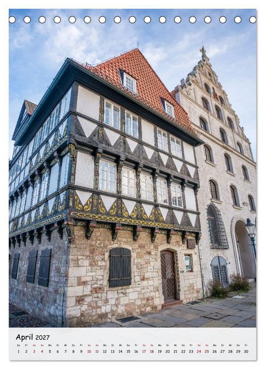 Produktbild: Braunschweig - Mittelalterliche L&ouml;wenstadt (Tischkalender 2027 DIN A5 hoch), CALVENDO Monatskalender