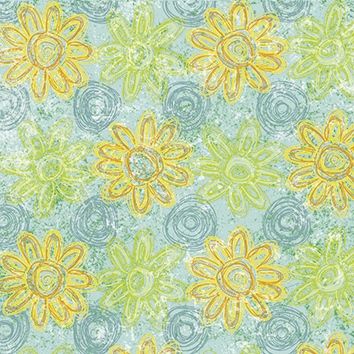 Produktbild: URSUS Faltbl&auml;tter Transparent "Magic Flowers"