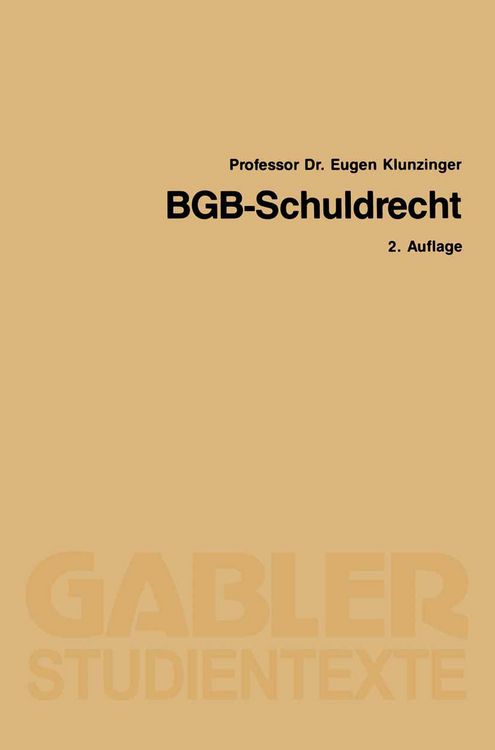 Produktbild: BGB-Schuldrecht