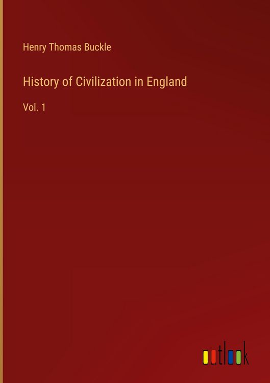Produktbild: History of Civilization in England