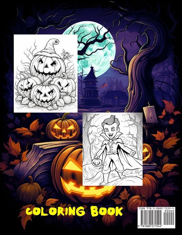 Produktbild: Halloween Haunts Coloring Book