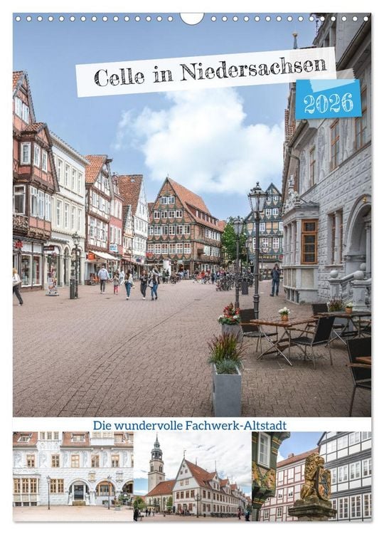 Produktbild: Celle in Niedersachsen (Wandkalender 2026 DIN A3 hoch), CALVENDO Monatskalender