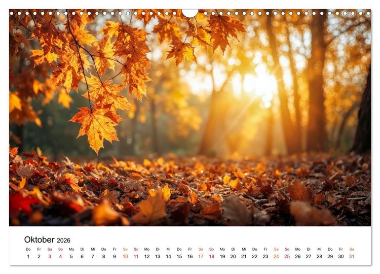 Produktbild: Naturzeit - Ein Jahr im Wandel (Wandkalender 2026 DIN A3 quer), CALVENDO Monatskalender