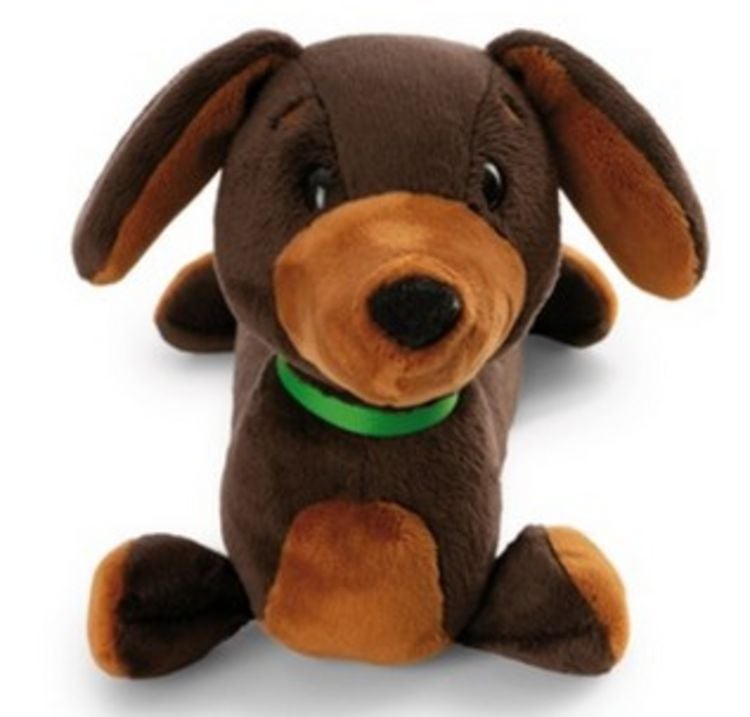NICI 61897 - Dackel, 27cm, liegend, Plüsch-Kuscheltier