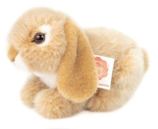 Produktbild: Teddy Hermann 93727 - Hase, Widder-Kaninchen beige, 18 cm, liegend, Pl&uuml;schtier