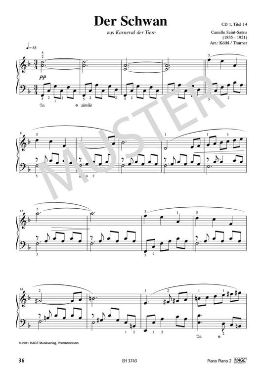 Produktbild: Piano Piano 2 mittelschwer + 4 CDs