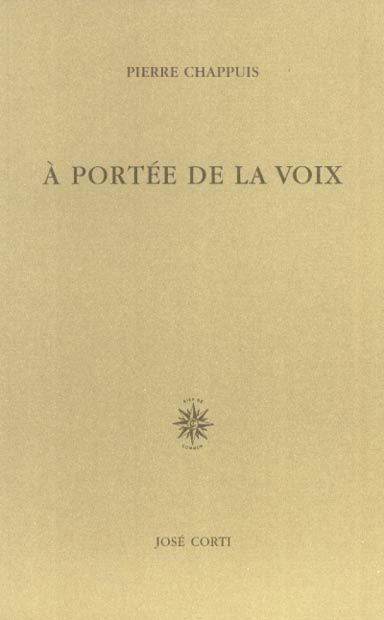 Produktbild: A port&eacute;e de la voix