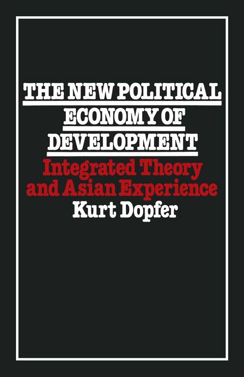 Produktbild: The New Political Economy of Development