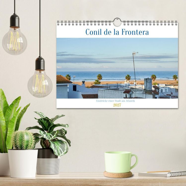 Produktbild: Conil de la Frontera - Eindr&uuml;cke einer Stadt am Atlantik (Wandkalender 2027 DIN A4 quer), CALVENDO Monatskalender