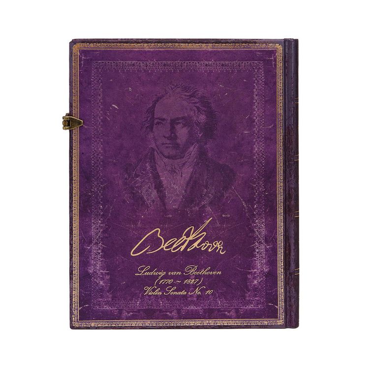 Produktbild: Hardcover Notizbuch Beethovens 250. Geburtstag, Ultra, Liniert