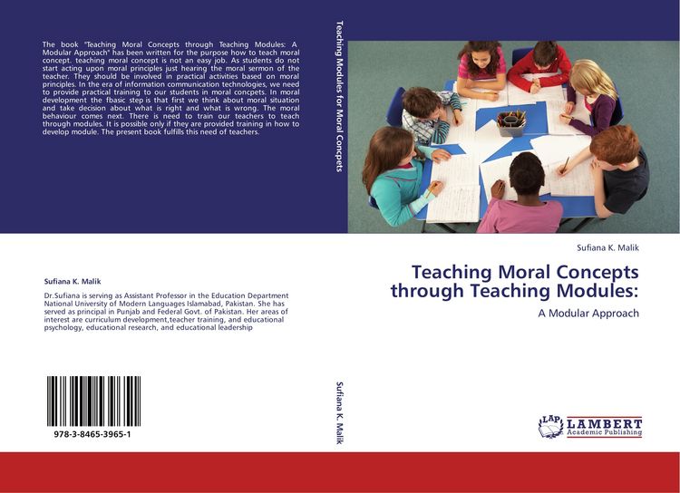 Produktbild: Teaching Moral Concepts through Teaching Modules: