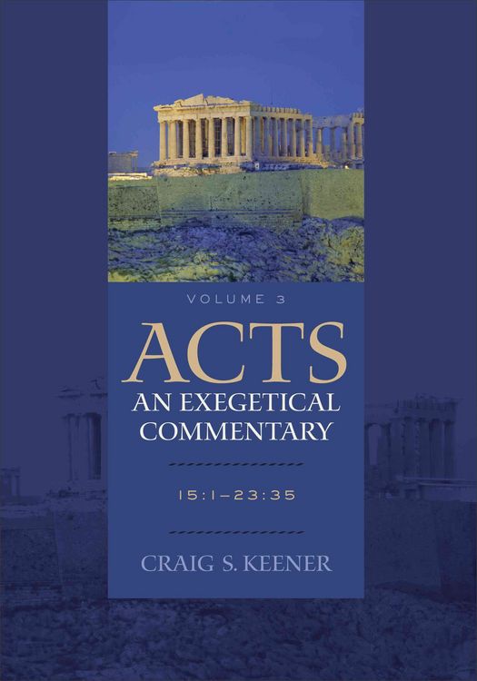 Produktbild: Acts: An Exegetical Commentary