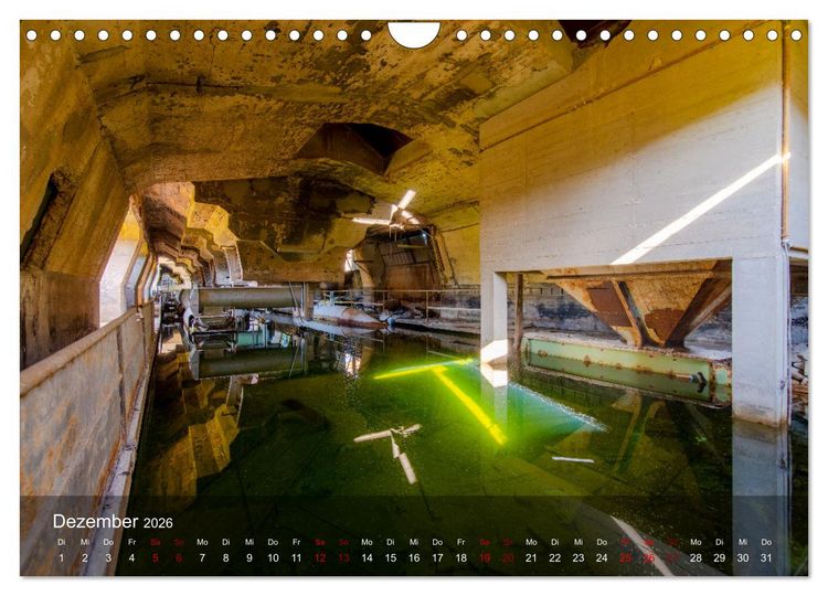 Produktbild: Vergessene Sch&auml;tze - Forgotten Treasures (Wandkalender 2026 DIN A4 quer), CALVENDO Monatskalender