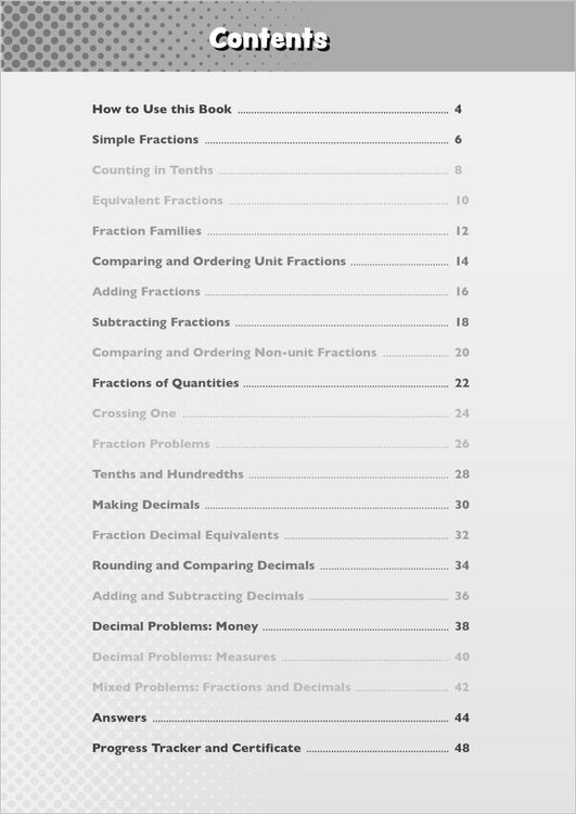 Produktbild: Fractions Practice Ages 7-9