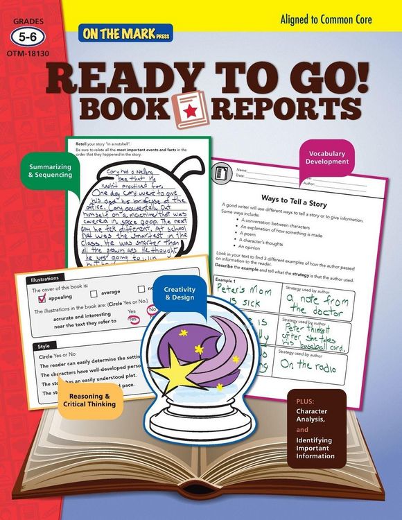 Produktbild: Book Reports Grades 5-6
