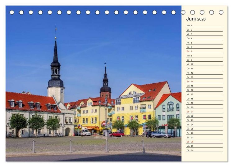 Produktbild: Spremberg - Perle der Lausitz (Tischkalender 2026 DIN A5 quer), CALVENDO Monatskalender