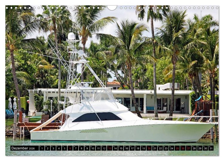 Produktbild: MIAMI (Wandkalender 2026 DIN A3 quer), CALVENDO Monatskalender