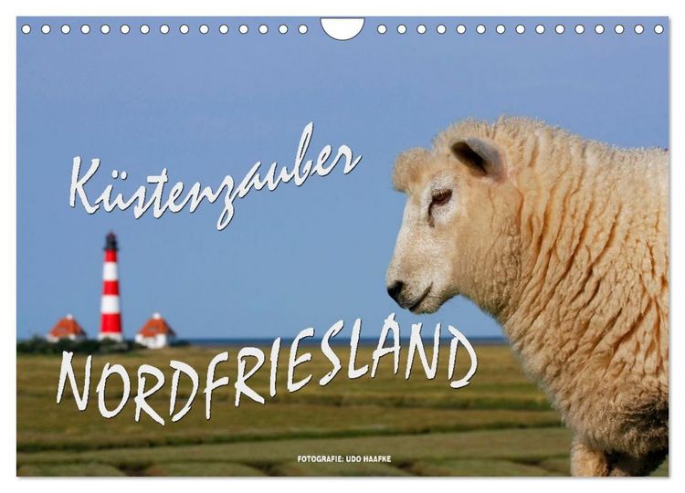 Produktbild: K&uuml;stenzauber Nordfriesland (Wandkalender 2027 DIN A4 quer), CALVENDO Monatskalender