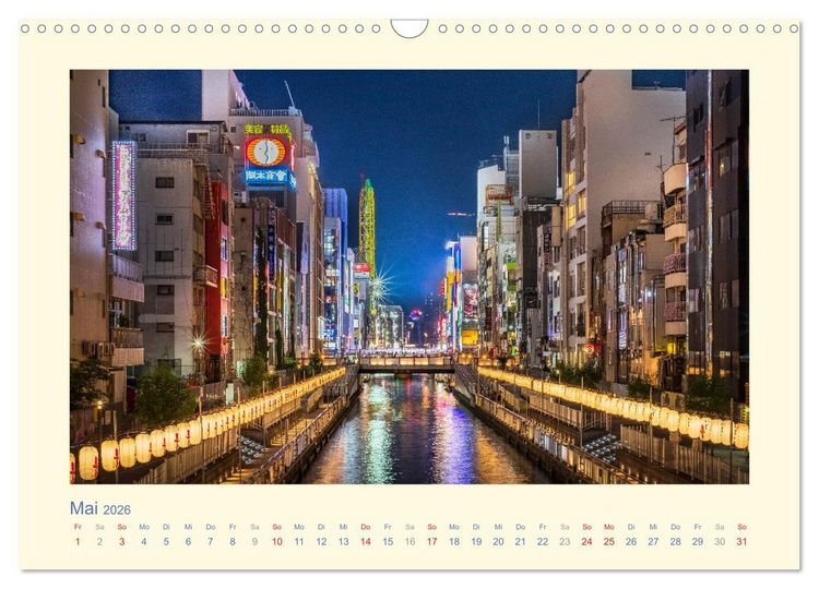 Produktbild: Eine Reise durch Japan (Wandkalender 2026 DIN A3 quer), CALVENDO Monatskalender
