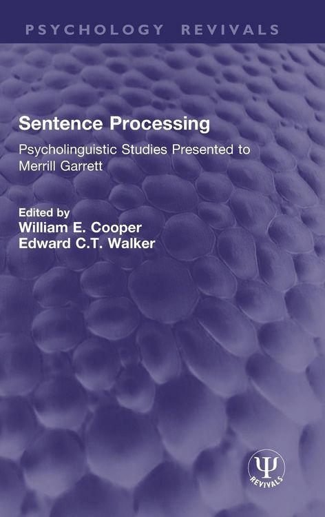 Produktbild: Sentence Processing