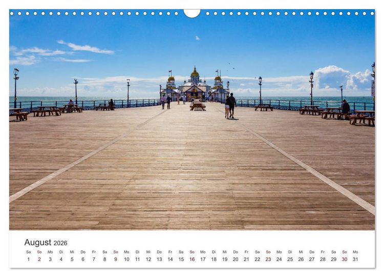 Produktbild: Eastbourne an Englands S&uuml;dk&uuml;ste (Wandkalender 2026 DIN A3 quer), CALVENDO Monatskalender