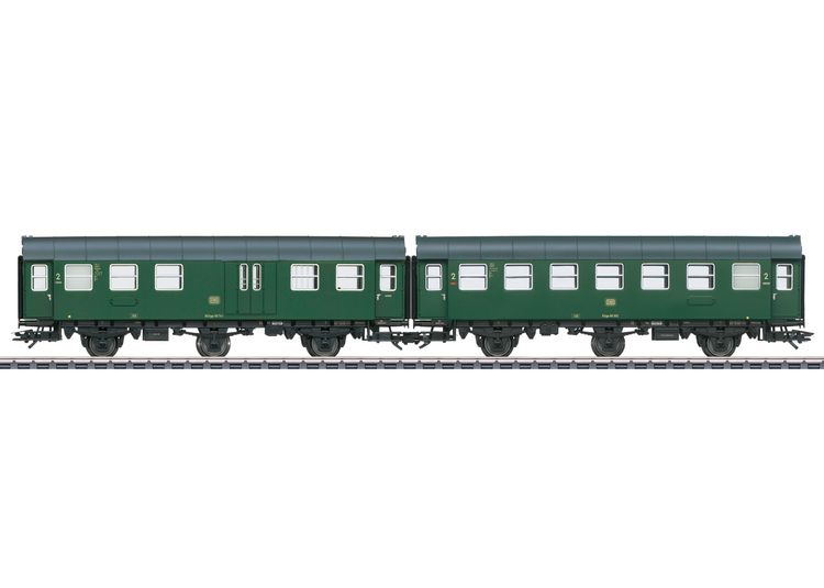 Produktbild: M&auml;rklin 43196 H0 Umbauwagen-Paar 2.Kl.+Gep. der DB
