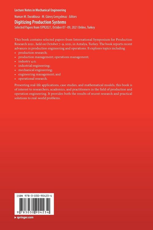 Produktbild: Digitizing Production Systems