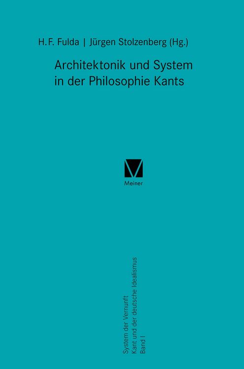 Produktbild: Architektonik und System in der Philosophie Kants