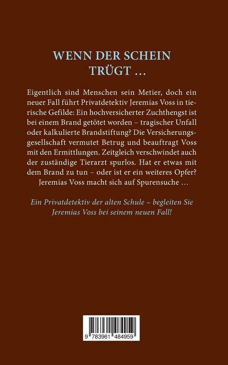 Produktbild: Jeremias Voss und der tote Hengst - Der zweite Fall