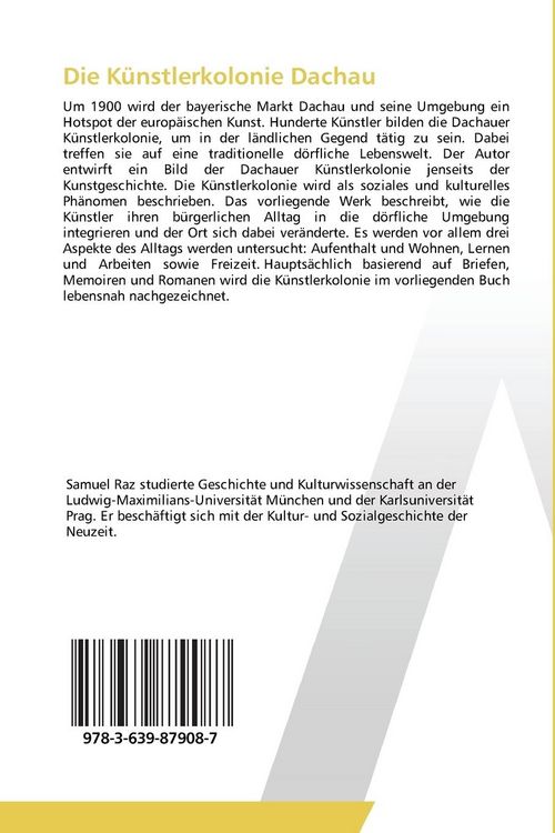 Produktbild: Raz, S: K&uuml;nstlerkolonie Dachau