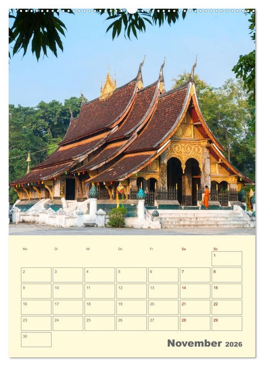 Produktbild: S&Uuml;DOSTASIEN - Mein URLAUBSPLANER (Wandkalender 2026 DIN A2 hoch), CALVENDO Monatskalender