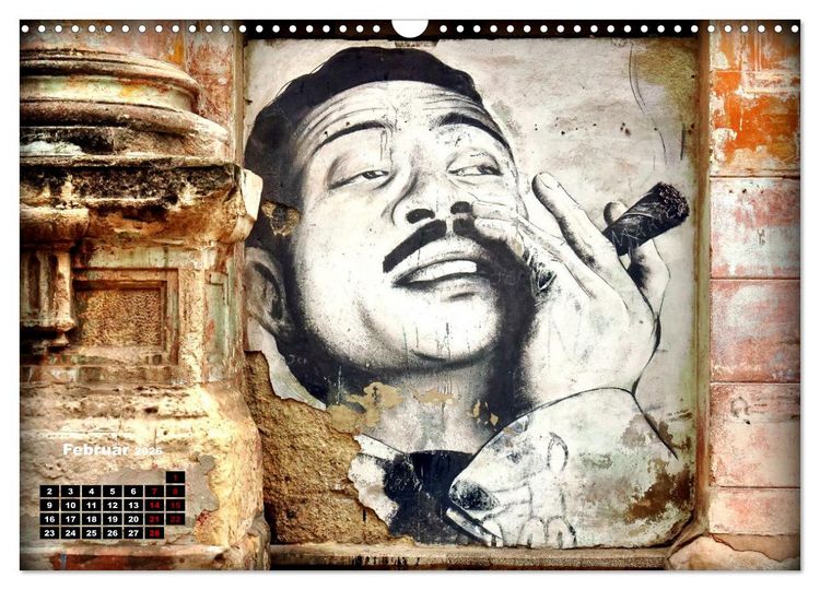 Produktbild: Gesichter Havannas - Street Art in der kubanischen Hauptstadt (Wandkalender 2026 DIN A3 quer), CALVENDO Monatskalender