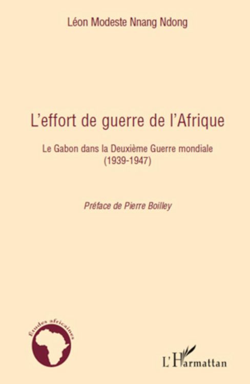 Produktbild: L'effort de guerre de l'Afrique