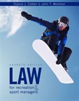 Produktbild: Law for Recreation and Sport Managers