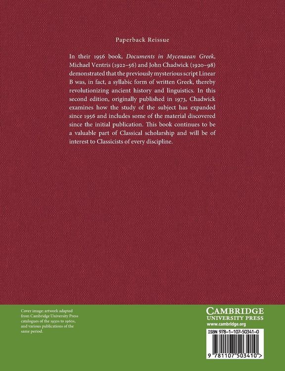 Produktbild: Documents in Mycenaean Greek