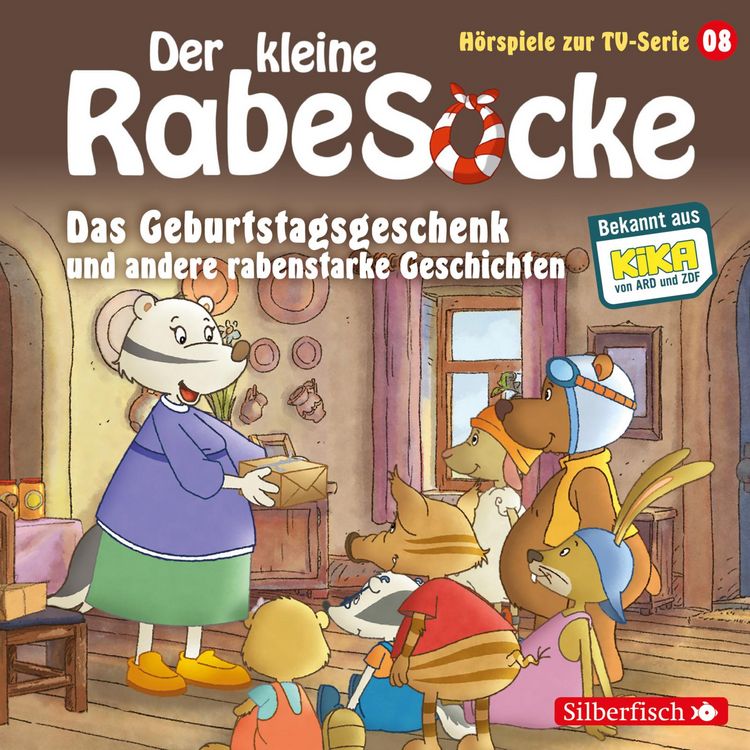 Bild vom Artikel Das Geburtstagsgeschenk, Das Superfernrohr, Der Erfinderwettbewerb (Der kleine Rabe Socke - Hörspiele zur TV Serie 8) (Hörspiel) vom Autor Katja Grübel