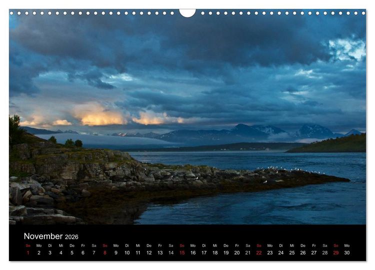Produktbild: Norwegen - Faszination des Nordens (Wandkalender 2026 DIN A3 quer), CALVENDO Monatskalender