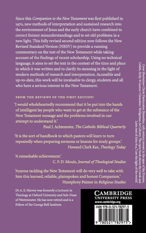 Produktbild: A Companion to the New Testament