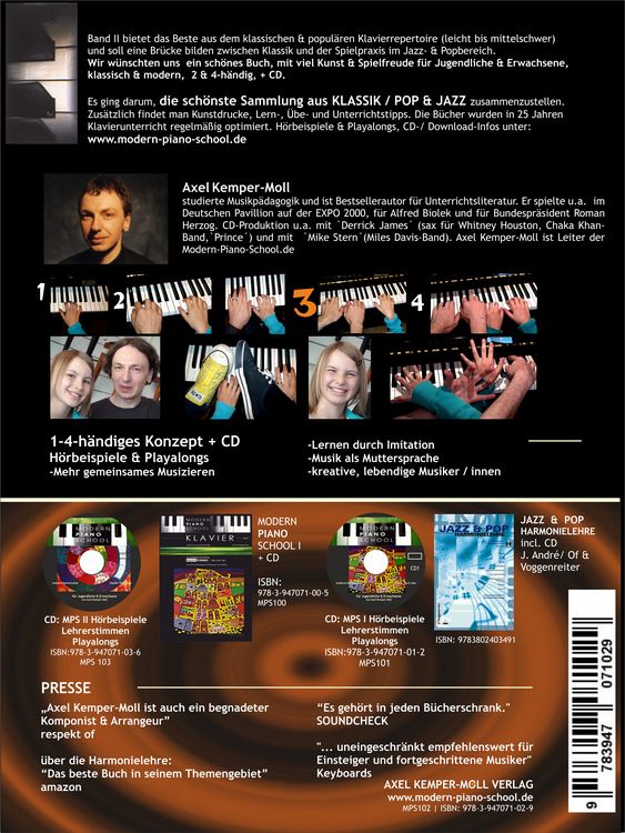 Produktbild: Modern Piano School 2 / Klavierschule