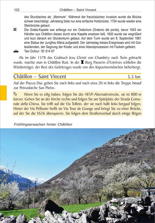 Via Francigena von Lausanne nach Rom