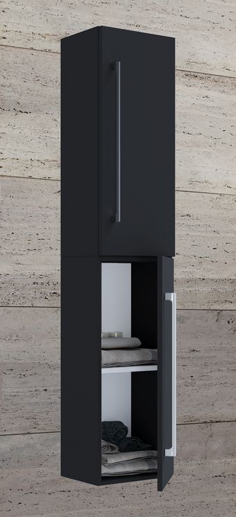 Produktbild: Holz Badm&ouml;bel Bad Hochschrank Badschrank Badinos 2
