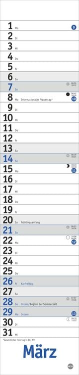 Produktbild: Langplaner mini, blau 2027