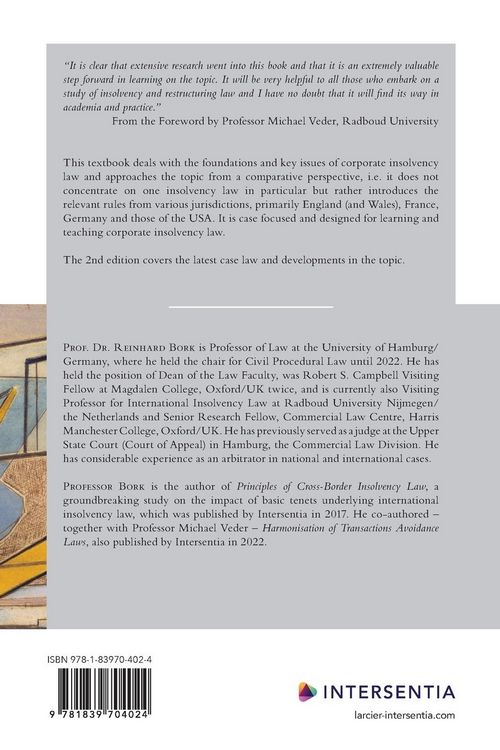 Produktbild: Bork, R: Corporate Insolvency Law, 2nd edition