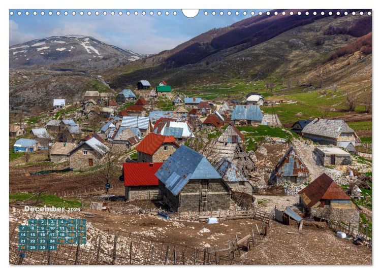 Produktbild: Bosnia and Herzegovina Romantic heart of the Balkans (Wall Calendar 2026 DIN A3 landscape), CALVENDO 12 Month Wall Calendar