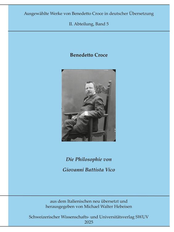 Produktbild: Die Philosophie von Giovanni Battista Vico