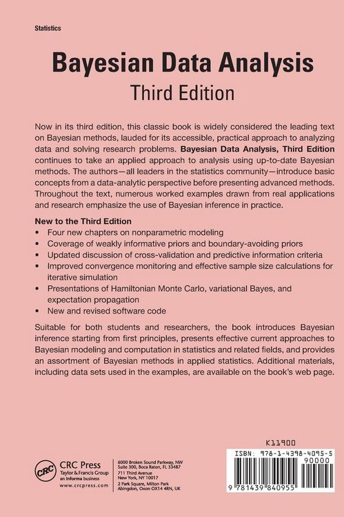 Produktbild: Bayesian Data Analysis